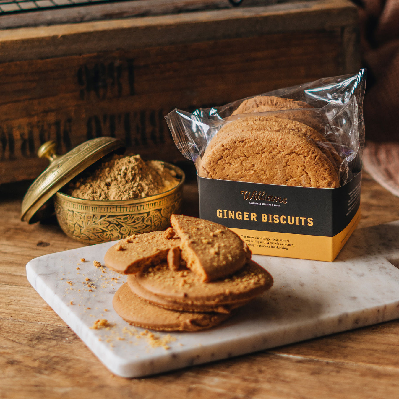 Luxury Ginger Biscuits