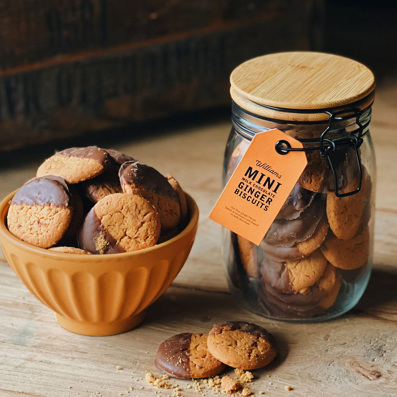 Mini Biscuit Jars & Refill Bags