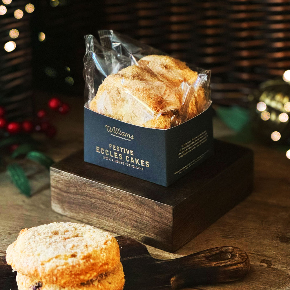 New! Festive Eccles Cakes (with a mince pie filling)